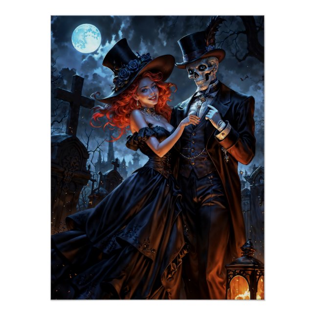 Póster Amantes de Vodu (Frente)