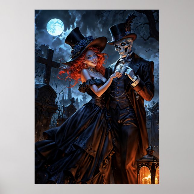Poster Amantes de Voodoo (Frente)