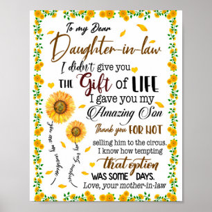 Poster Amantes Filhos  À Minha Querida Filha Em Direito