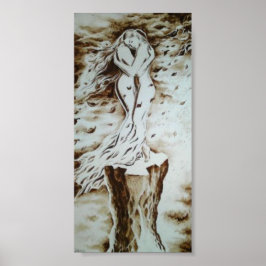 Poster Amantes no vento