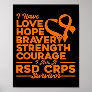 Poster Amar Esperança Fortalecer Coragem Rsd Crps Consciê