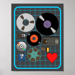 Poster Amar mídia física