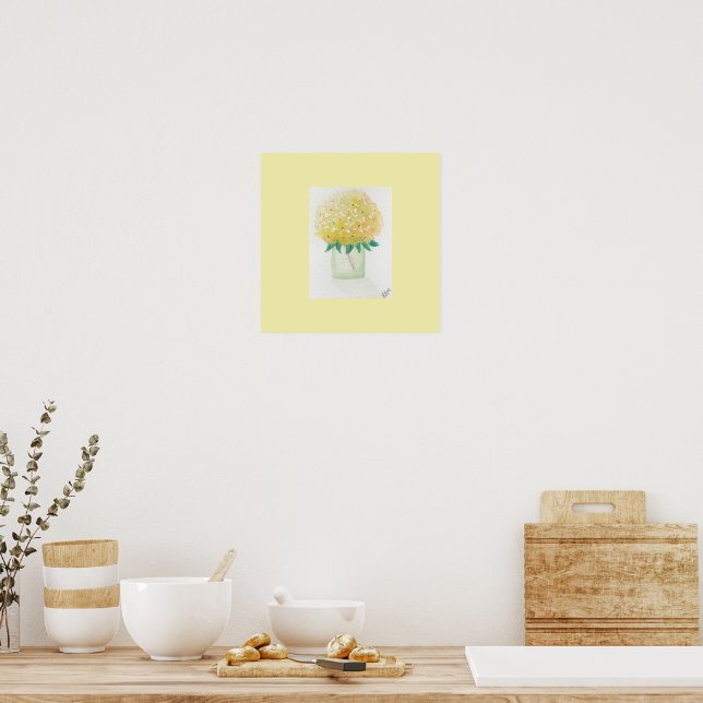 Poster Amarelo (Cozinha)