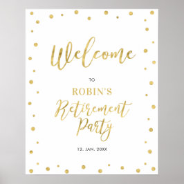 Poster Amarelo | Chic Confetti - Sinal de Boas-vindas