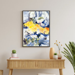 Poster Amarelo e Azul por Charles Demuth