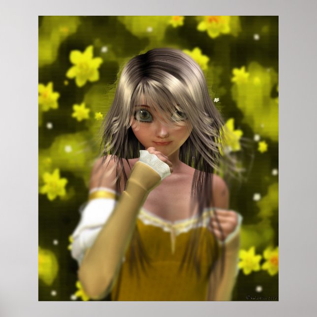 Póster Amarelo Mellow (Frente)