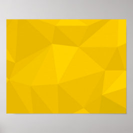 Poster Amarelo, moderno, legal, tendências, arte geométri