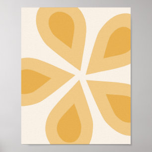 Poster Amarelo-mostarda