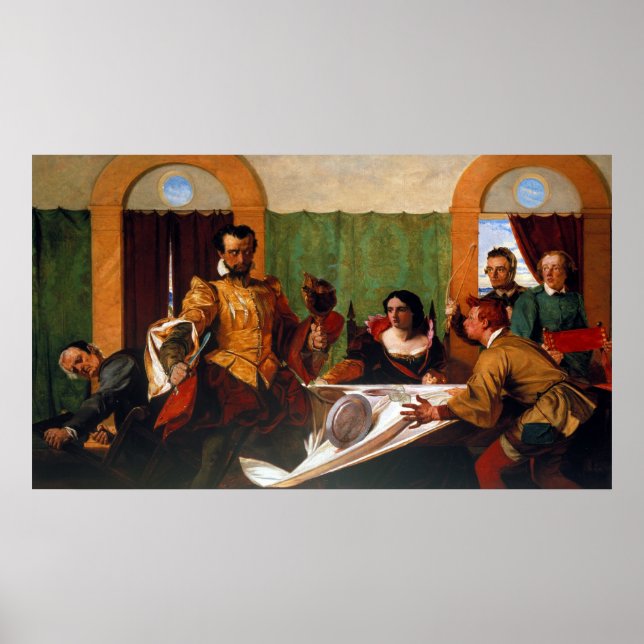 Poster Amarrar o Shrew (Frente)