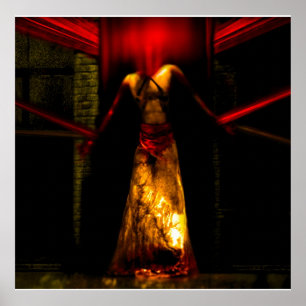 Póster amarre para baixo o diabo colossal