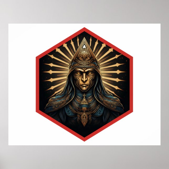 Poster Amazing Illuminati Fantasy Portrait (Frente)