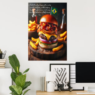 Poster Amazonia Ambiance: Picanha Power 24x36