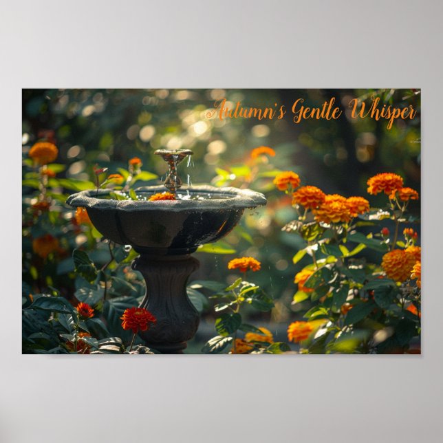 Poster Amber Autumn Bliss (Frente)