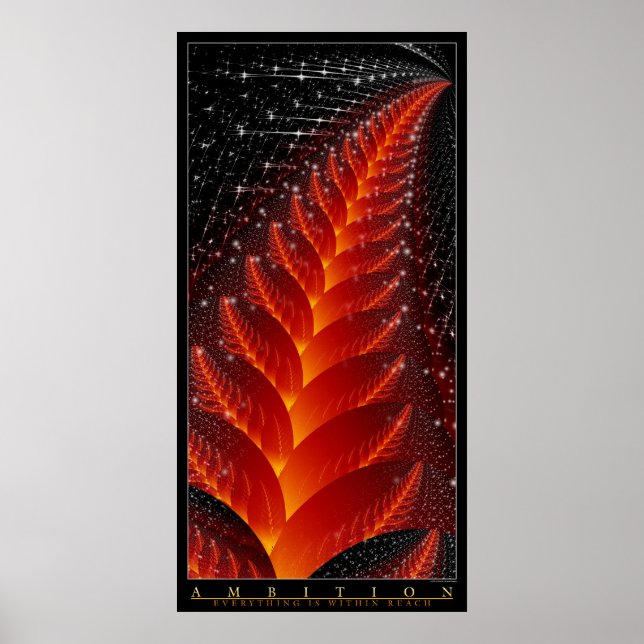 Poster Ambição (Frente)