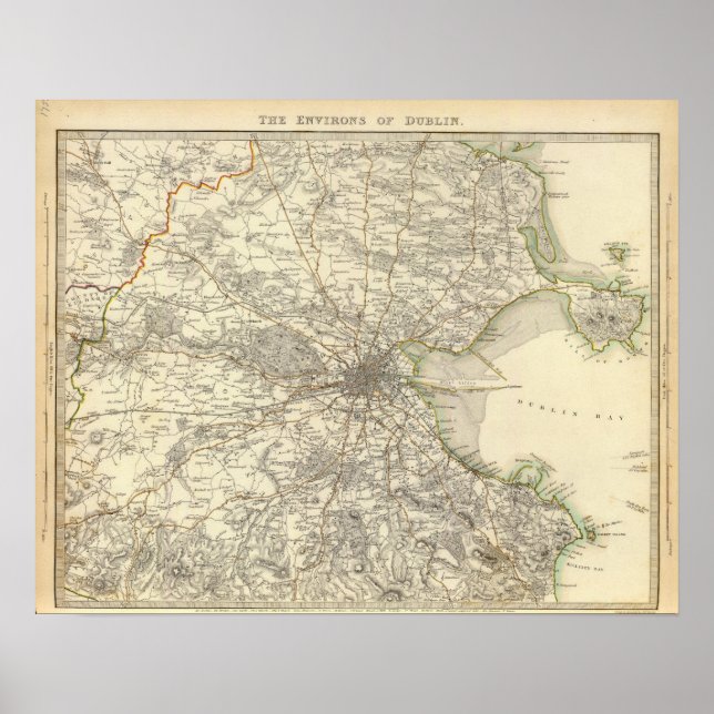 Póster Ambientes de Dublin (Frente)