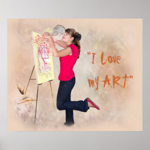 PÓSTER AME A MINHA ARTE