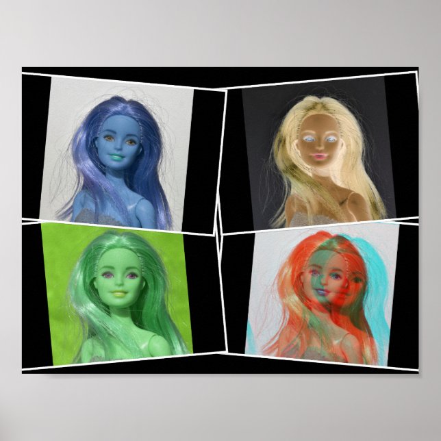 Poster Ame as minhas bonecas (Frente)