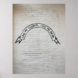 Poster Ame-me amante-me querida aspas