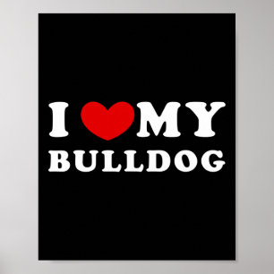 Poster Ame Meu Buldogue