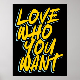 POSTER AME QUEM VOCÊ QUER