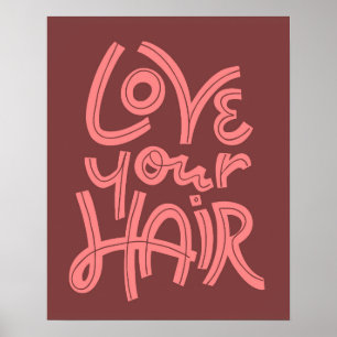 Poster Ame Seu Cabelo