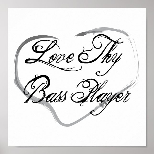 Poster Ame Seu Jogador De Bass (Frente)