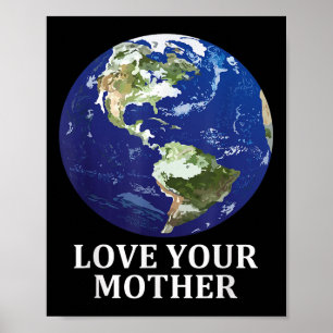 Poster Ame sua Mãe Terra - Dia da Terra 50º Anniversar