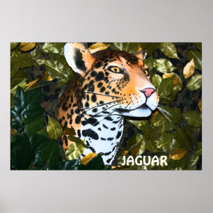 POSTER AMEAÇANDO DE JAGUAR