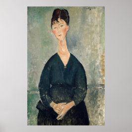 Poster Amedeo Modigliani - Cantor de café