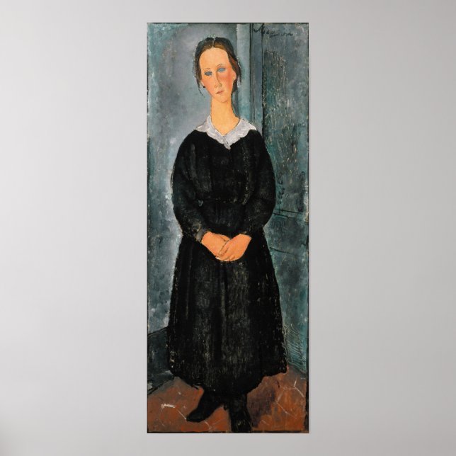 Poster Amedeo Modigliani - Servant Girl (Frente)