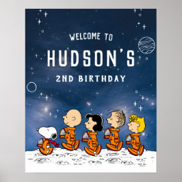 Poster Amendoins | Aniversário Espacial