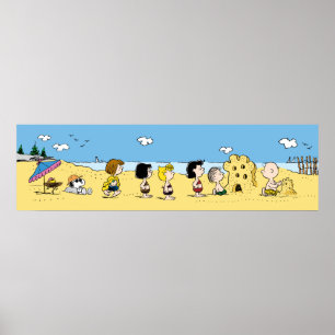Poster Amendoins   Dia na praia