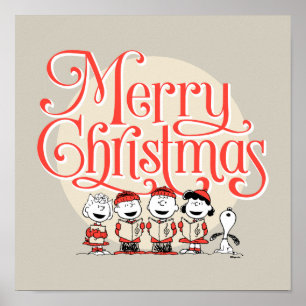 Poster Amendoins   Feliz Natal Coro