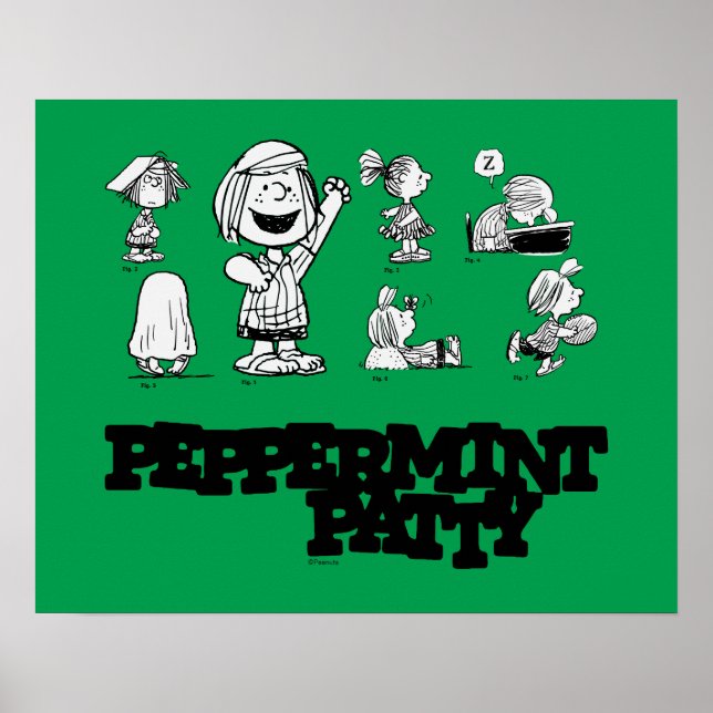 Poster Amendoins | Pepperminta Patty (Frente)