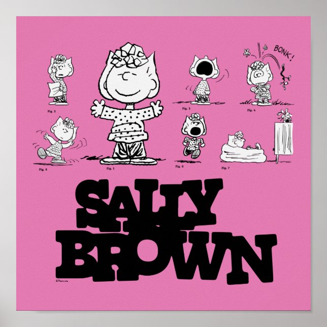 Poster Amendoins | Sally Brown (Frente)
