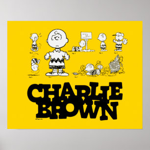 Poster Amendoins   Sempre Charlie Brown