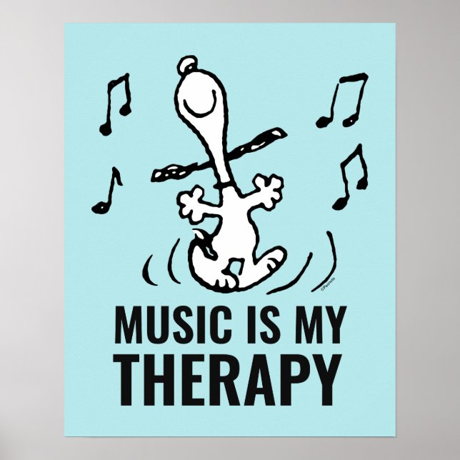 Poster Amendoins | Snoopy Dancing (Frente)