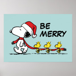 Poster Amendoins | Snoopy & Friends Winter Scarf