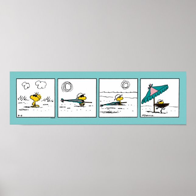 Poster Amendoins | Woodstock na praia (Frente)