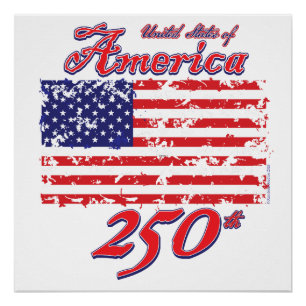 Póster América 250