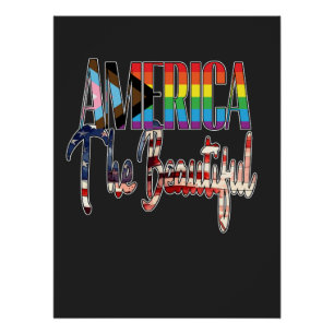 Póster América A Bela - LGBTQIA
