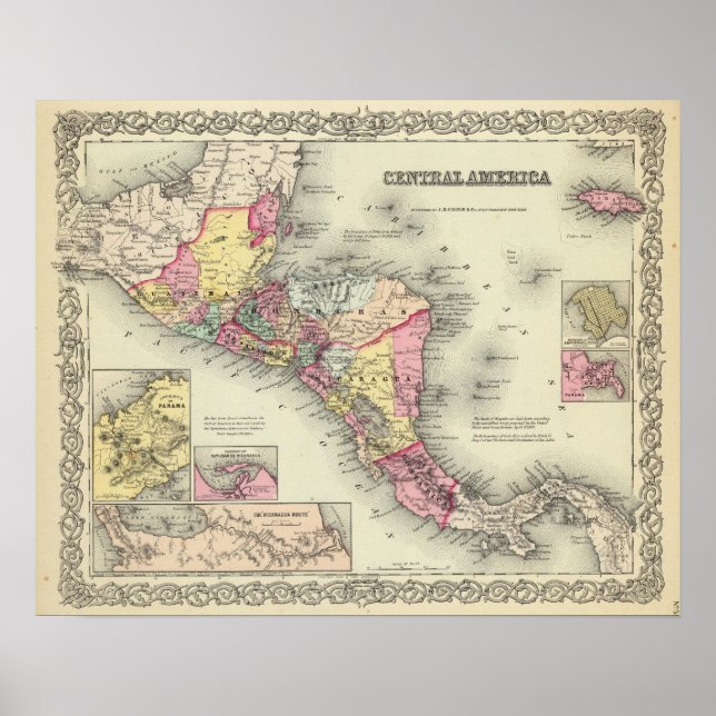 Póster América Central 5 (Frente)