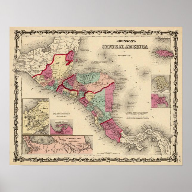 Póster América Central 6 (Frente)