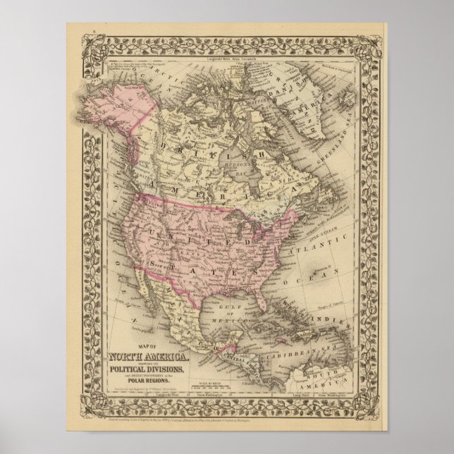 Póster América do Norte 21 (Frente)