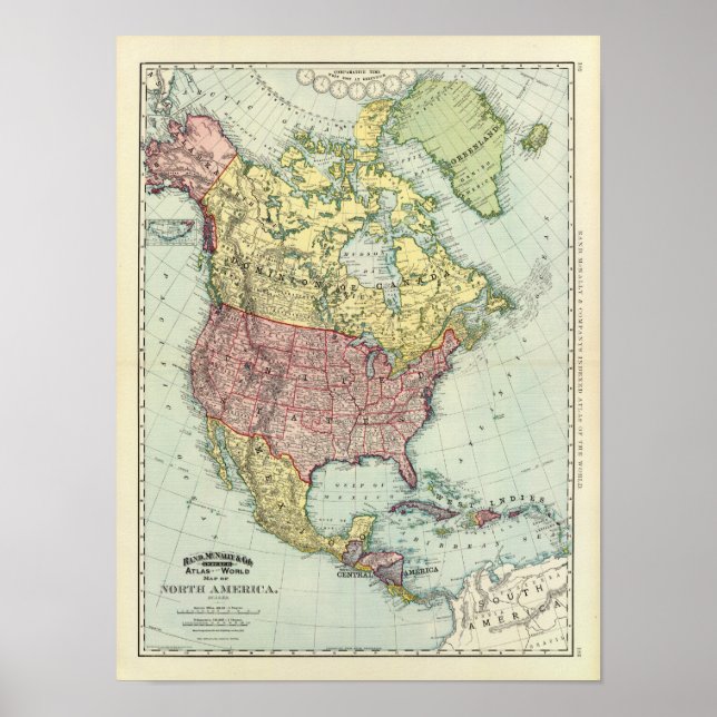 Póster América do Norte 7 (Frente)