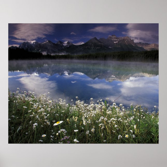 Póster América do Norte, Canadá, Alberta, Banff Nacional (Frente)