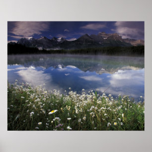 Póster América do Norte, Canadá, Alberta, Banff Nationa