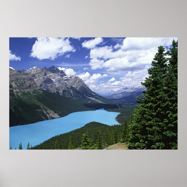 Póster América do Norte, Canadá, Alberta, Jasper 6 (Frente)