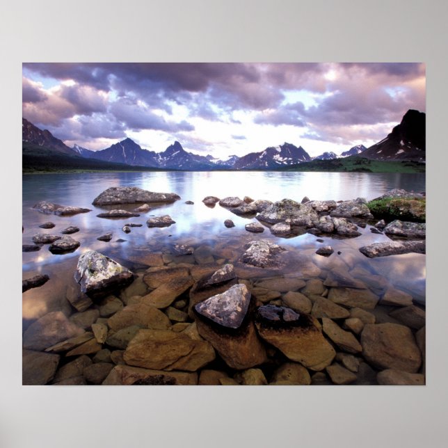 Poster América do Norte, Canadá, Alberta, Nacional do Jas (Frente)