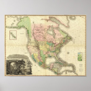 Poster América do Norte composta